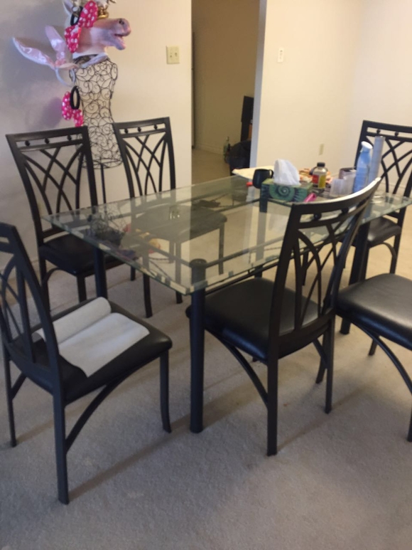 dining table+6 chairs